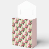 Ballotins Ballotin rose rose et vert en bande (Ouvrir)