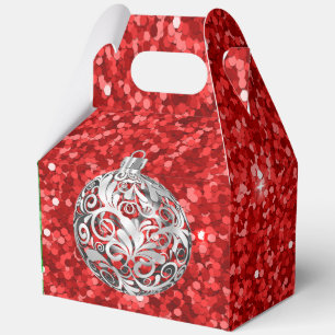 Ballotins Ballotin rouge argent vert