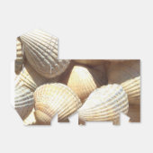 Ballotins Ballotin Sunny Seashells, Mariage Summer Beach (Déplié)