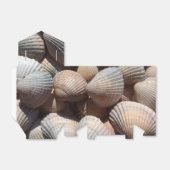 Ballotins Ballotin Sunny Seashells, Mariage Summer Beach (Déplié)