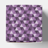 Ballotins Ballotin triangles géométriques violets (Haut)