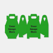 Ballotins Ballotin vierge vert Modèle personnalisé (Déplié)