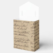 Ballotins Ballotin Vintage manuscrit (Ouvert)