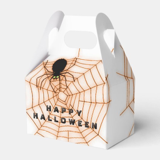 Ballotins Ballotin Web Orange & White Halloween Spider (Verso)