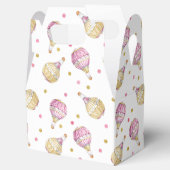 Ballotins Ballotte à air chaud Confetti Floral Or rose (Ouvert)