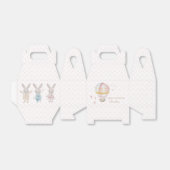 Ballotins Ballotte à air chaud rose fête d'anniversaire (Déplié)