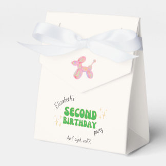 Ballotins Ballotte rose fête animal 2e anniversaire