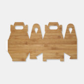 Ballotins Bambou Bois texture Look (Déplié)