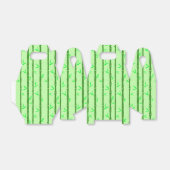 Ballotins Bambou personnalisé vert clair (Déplié)