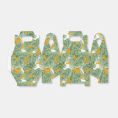 Ballotins Banane tropicale moderne Motif vert (Déplié)