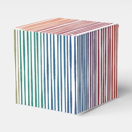 Ballotins Bande arc-en-ciel ballotin aquarelle (Verso)