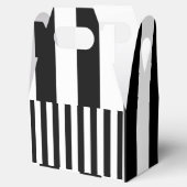 Ballotins Bande Ballotin Gable noir et blanc (Ouvert)