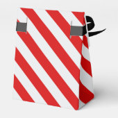 Ballotins Bande de vacances rouge et blanc (Arrière)