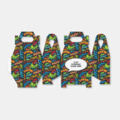 Ballotins Bande dessinée de style moderne personnalisée amus (Déplié)