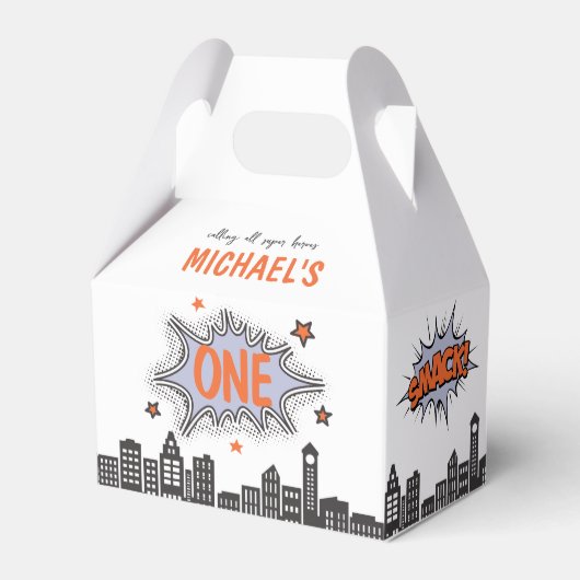 Ballotins Bande dessinée Superhero Gable Ballotin (Verso)