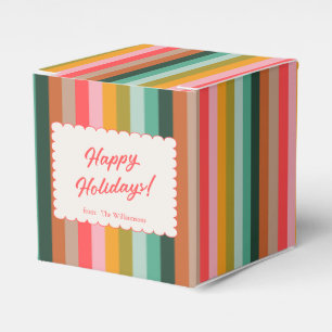 Ballotins Bande festive colorée moderne pour cookie de vacan