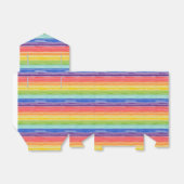 Ballotins Bandes arc-en-ciel inondées (Déplié)