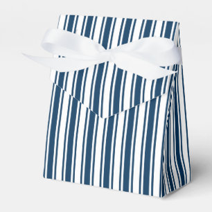 Ballotins Bandes de bonbons bleu et blanc marine