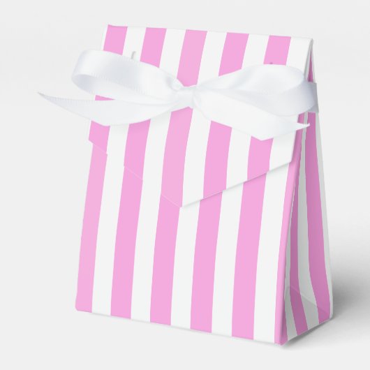 Ballotins Bandes de bonbons roses et blanches (Verso)