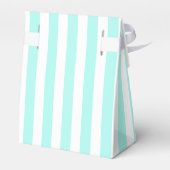 Ballotins Bandes de bonbons turquoise et blanche (Arrière)