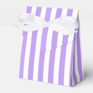 Ballotins Bandes de bonbons violettes et blanches