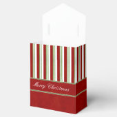 Ballotins Bandes de sucre de canne Rich Rouge et Bow (Ouvert)