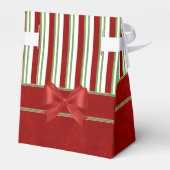 Ballotins Bandes de sucre de canne Rich Rouge et Bow (Arrière)