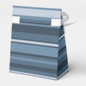Ballotins Bandes gris monogramme (Arrière)