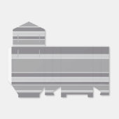 Ballotins Bandes grises (Déplié)