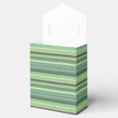 Ballotins Bandes horizontales vert olive (Ouvert)