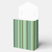 Ballotins Bandes horizontales vert olive (Ouvert)