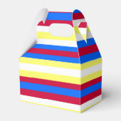 Ballotins Bandes jaunes, rouges, blanches et bleues (Verso)