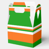 Ballotins Bandes vertes, blanches et orange (Ouvert)