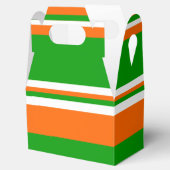 Ballotins Bandes vertes, blanches et orange (Ouvert)