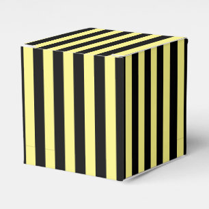 Ballotins Bandes verticales classiques Jaune clair et Noir
