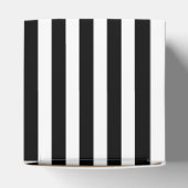 Ballotins Bandes verticales noires et blanches classiques (Haut)