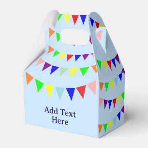 Ballotins Bannière Pennant Bannière Barrière Décor Bleu