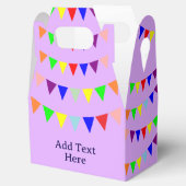 Ballotins Bannière Pennant Bannière Patter Décor Purple (Ouvert)