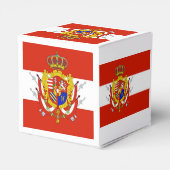 Ballotins Bannière rouge blanc Grand-Duché de Toscane (Arrière)