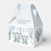 Ballotins Baptême Baptême Bleu Bélier Les Garçons Eléphants (Arrière)