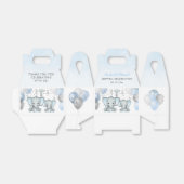 Ballotins Baptême Baptême Bleu Bélier Les Garçons Eléphants (Déplié)