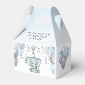 Ballotins Baptême Baptême Bleu Bélier Les Garçons Eléphants (Arrière)