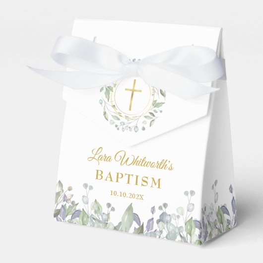 Ballotins Baptême Baptême Verdure Foliage (Verso)