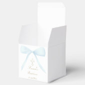 Ballotins Baptême bleu arc (Ouvert)