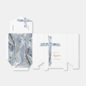 Ballotins Baptême bleu poussiéreux agate saint croix (Déplié)