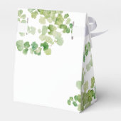 Ballotins Baptême Christening Garçon fille Aquarelle Verdure (Arrière)