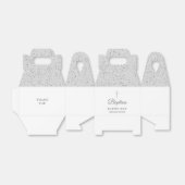 Ballotins Baptême Christening Sliver Stardust (Déplié)