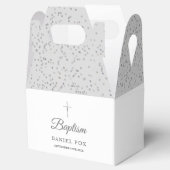 Ballotins Baptême Christening Sliver Stardust (Ouvert)