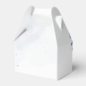 Ballotins Baptême de fleurs bleues (Arrière)