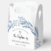 Ballotins Baptême de fleurs bleues (Ouvert)